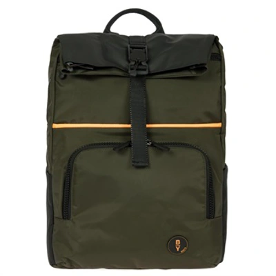 Bric's B-y Medium Designer Backpack In Olive