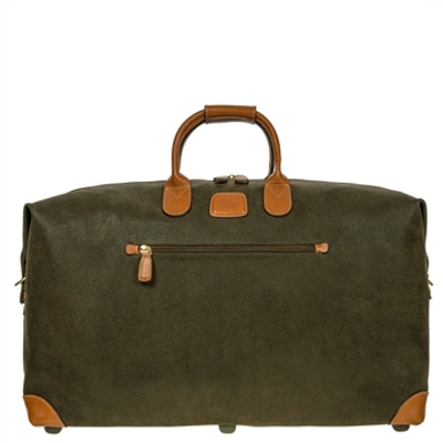 Bric's Life 22 Inch Carry-on Holdall In Green