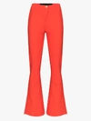 Fusalp Tipi Ii Flared Soft-shell Ski Trousers In Red
