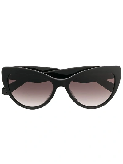 Ferragamo Cat-eye-sonnenbrille In 黑色