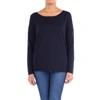 ALTEA ALTEA WOMEN'S BLUE WOOL JUMPER,186160302 XL