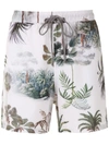 Lygia & Nanny Gil Printed Shorts In Multicolour