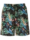 Lygia & Nanny Gil Printed Shorts In Multicolour