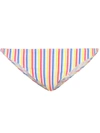 ONIA ASHLEY STRIPED BIKINI BOTTOMS