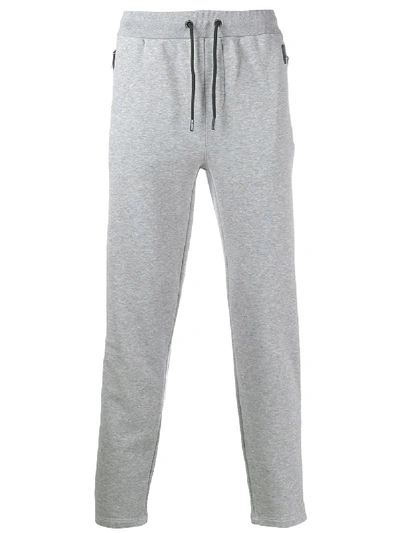 Karl Lagerfeld Ikonik Stripe Detail Track Trousers In Grey