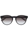 CHLOÉ CE753S 001 BLACK LEATHER/FUR/EXOTIC SKINS->LEATHER