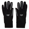 ALL IN ALL IN BLACK REFLECTIVE RUN GLOVES