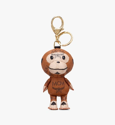 Mcm X Bape Baby Milo Charm In Visetos