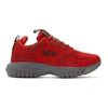 ALL IN ALL IN RED REX SNEAKERS