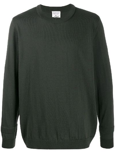 S.n.s Herning Round Neck Jumper In Green