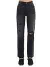 AMIRI AMIRI HYBRID CROPPED STRAIGHT JEANS