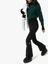 Fusalp Tipi Iii Fleece-lined Softshell Ski Trousers In Black
