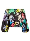 CAROLINE CONSTAS Andros Printed Off-the-Shoulder Top