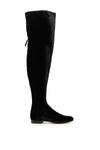 Alberta Ferretti Thigh High Over-the-knee Boots In Black