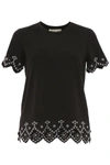 MICHAEL MICHAEL KORS TOP WITH STUDS,182582DTO000004-099
