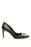 RUPERT SANDERSON NAPPA PUMPS,182751NDE000001-BLACK