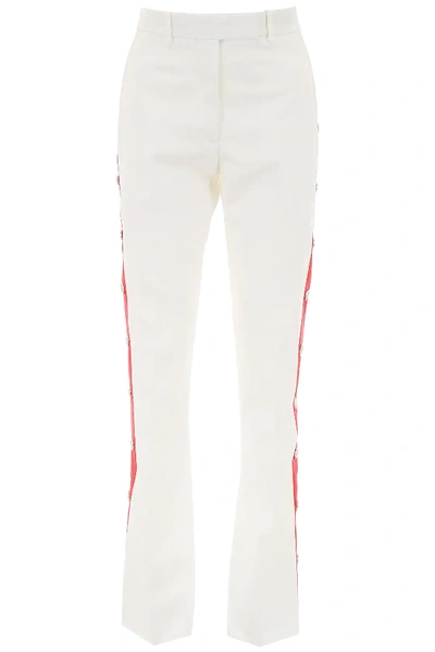 Calvin Klein 205w39nyc Trousers With Buttons In White