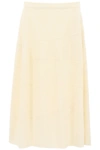 JIL SANDER WOOL SKIRT,182457DGN000002-105