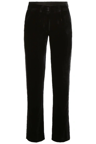 Mes Demoiselles Dietrich Tuxedo Trousers In Black