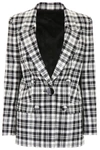 ALEXANDER WANG SINGLE-BREASTED BLAZER,182149DGH000001-965