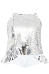 GANNI SEQUINS TOP,191671DTO000001-018