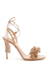 AQUAZZURA WILD CRYSTAL SANDALS 105,191728NSD000003-PWP