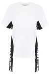 STELLA MCCARTNEY T-SHIRT WITH LOGO BANDS,191608DTS000006-9000