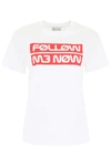 RED VALENTINO FOLLOW ME NOW T-SHIRT,191022DTS000001-001WR