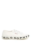 PHILOSOPHY SUPERGA LETTERING SNEAKERS,191646NSN000001-A0001