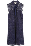 MICHAEL MICHAEL KORS LACE DRESS WITH BOW,191582DAB000004-456