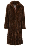 AVA ADORE LONG MINK FUR COAT,182825DPE000001-NAT