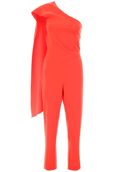 Lanvin Scarf Jumpsuit In Red