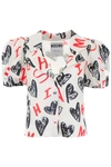 MOSCHINO PRINTED BLOUSE,191735DBL000001-1002
