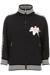 DOLCE & GABBANA LILY PATCH SWEATSHIRT,192450DFE000002-N0000