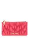 MIU MIU NAPPA CARDHOLDER,192151APC000002-F01BK