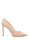 Jimmy Choo Romy 100 Pumps In Beige,pink