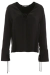 STELLA MCCARTNEY TOP WITH LACES,192608DTO000001-1000