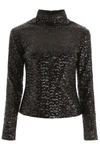IN THE MOOD FOR LOVE SEQUINS TOP,192835DTO000002-BLACK