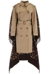 BURBERRY TRENCH COAT WITH MONOGRAM CAPE,192481DIM000012-A1366