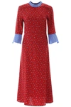 HVN PRINTED ASHLEY DRESS,192676DAB000004-CORHH