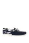 TOD'S GOMMINO MOCASSINS WITH LOGO PATCH,181727LMO000007-0ZYU