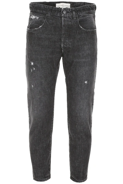 Golden Goose Cropped Jeans In Grey