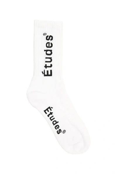 Etudes Studio Member Socks In White,black