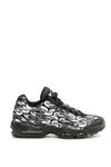Nike Air Max 95 Premium Sneakers In White,black