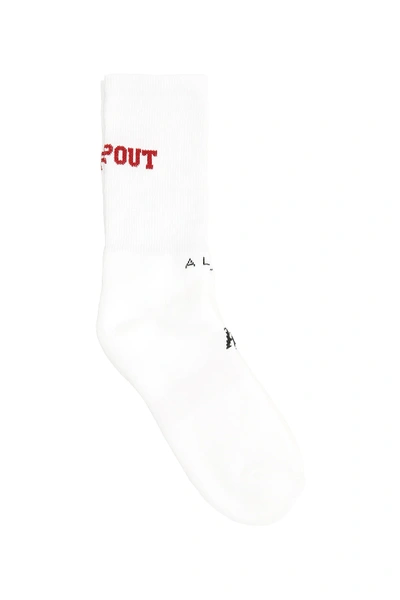 Alyx Medium Socks In White