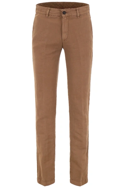 Massimo Alba Winch Trousers In Brown