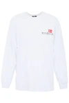 Muf10 Long-sleeved Dk T-shirt In White
