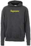 Rhude Supremo Hoodie In Black