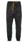 RHUDE BICOLOR JOGGERS,191804UPN000003-BLKGR