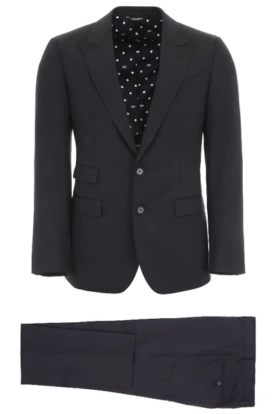 Dolce & Gabbana Napoli Suit In Blue